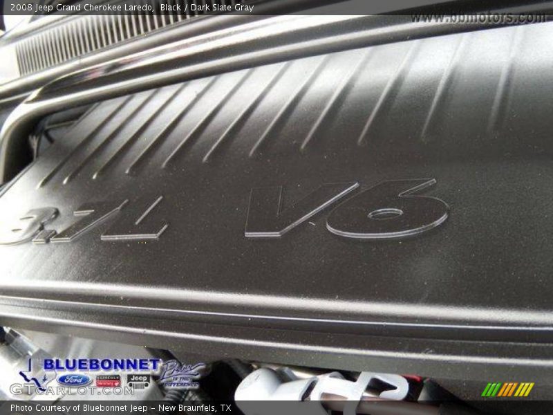 Black / Dark Slate Gray 2008 Jeep Grand Cherokee Laredo