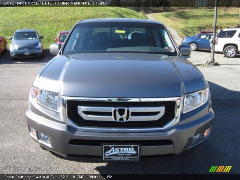 Polished Metal Metallic / Gray 2011 Honda Ridgeline RTL