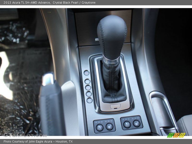 Crystal Black Pearl / Graystone 2013 Acura TL SH-AWD Advance