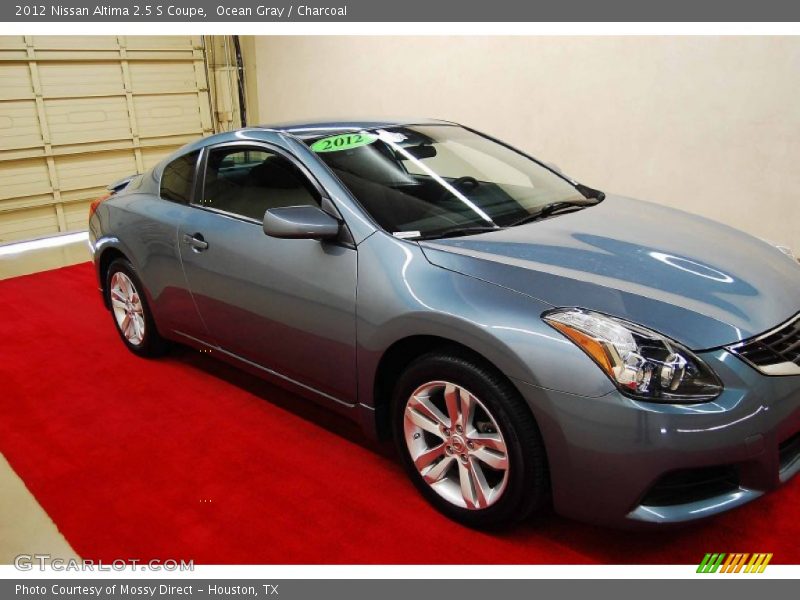 Ocean Gray / Charcoal 2012 Nissan Altima 2.5 S Coupe
