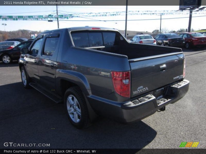 Polished Metal Metallic / Gray 2011 Honda Ridgeline RTL