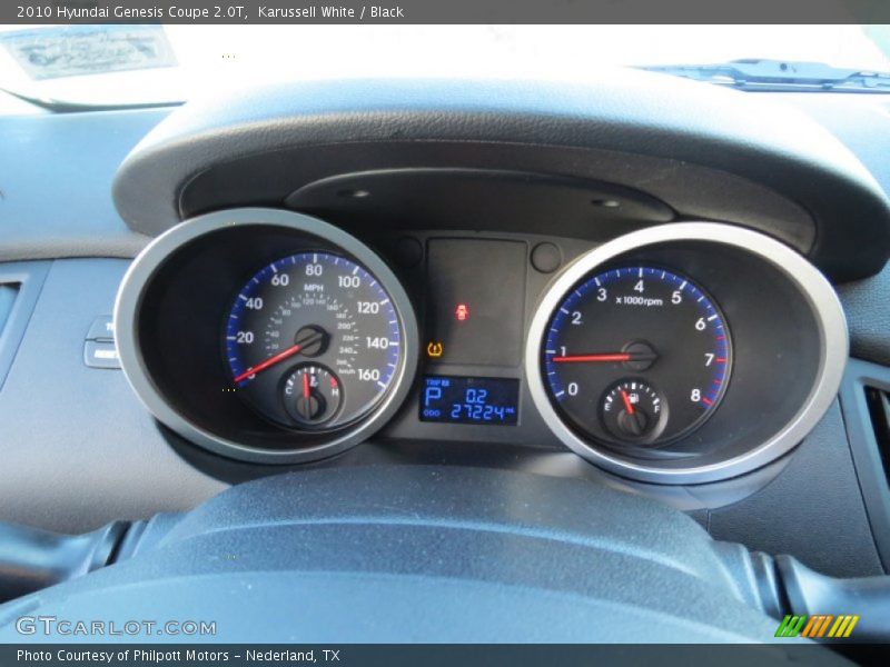 Karussell White / Black 2010 Hyundai Genesis Coupe 2.0T