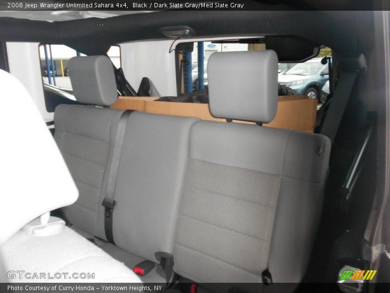 Black / Dark Slate Gray/Med Slate Gray 2008 Jeep Wrangler Unlimited Sahara 4x4