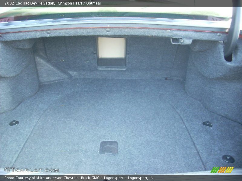 Crimson Pearl / Oatmeal 2002 Cadillac DeVille Sedan