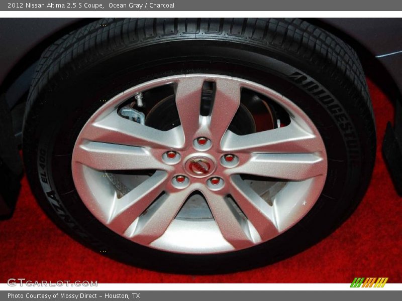 Ocean Gray / Charcoal 2012 Nissan Altima 2.5 S Coupe