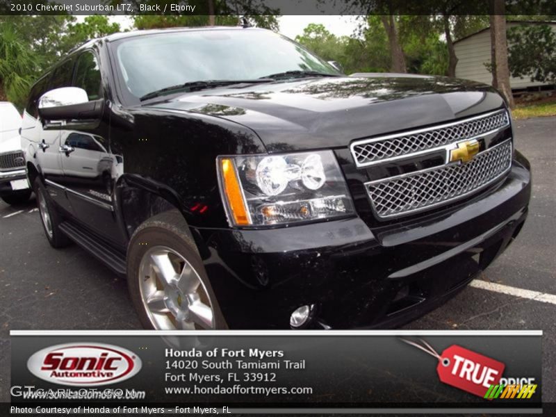 Black / Ebony 2010 Chevrolet Suburban LTZ
