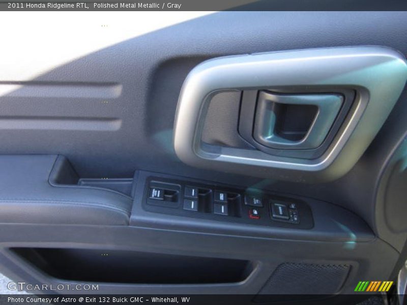 Polished Metal Metallic / Gray 2011 Honda Ridgeline RTL