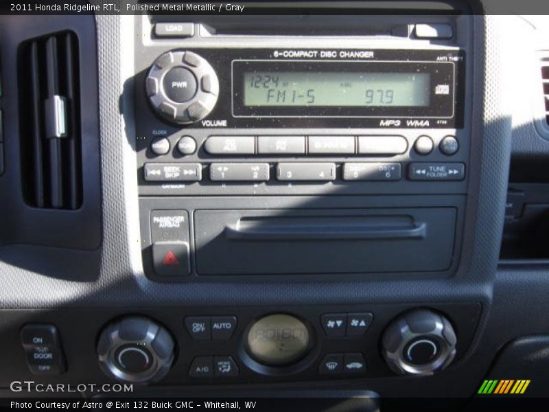 Polished Metal Metallic / Gray 2011 Honda Ridgeline RTL