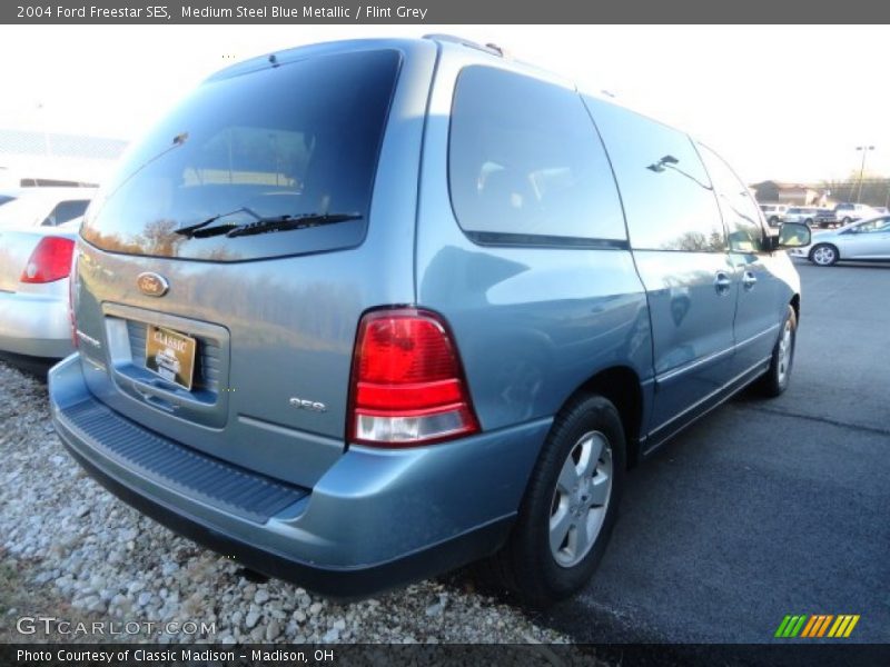 Medium Steel Blue Metallic / Flint Grey 2004 Ford Freestar SES