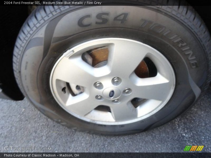 Medium Steel Blue Metallic / Flint Grey 2004 Ford Freestar SES