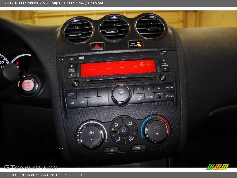 Ocean Gray / Charcoal 2012 Nissan Altima 2.5 S Coupe
