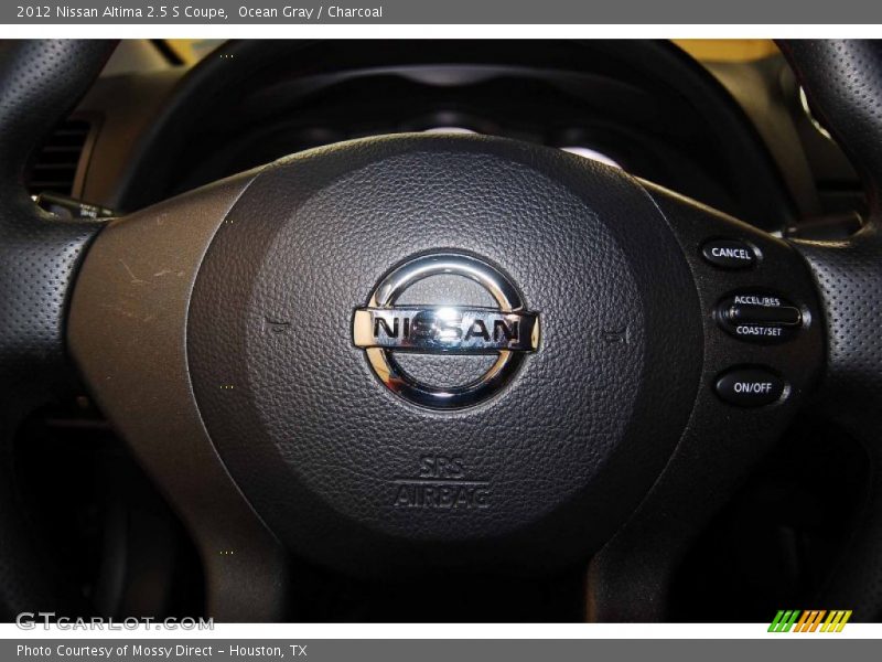Ocean Gray / Charcoal 2012 Nissan Altima 2.5 S Coupe