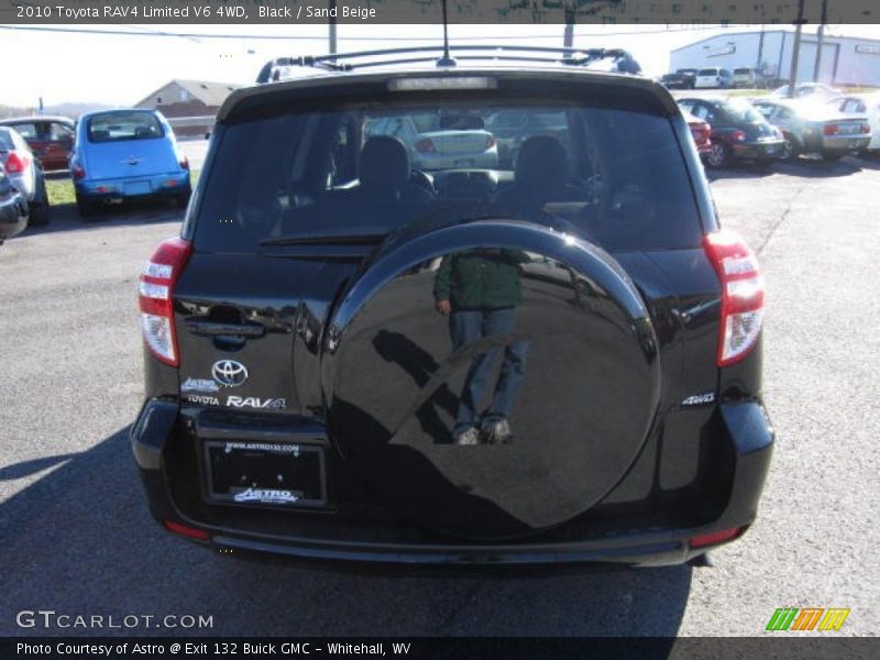 Black / Sand Beige 2010 Toyota RAV4 Limited V6 4WD