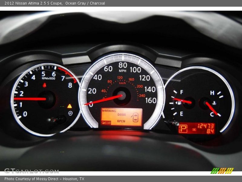 Ocean Gray / Charcoal 2012 Nissan Altima 2.5 S Coupe