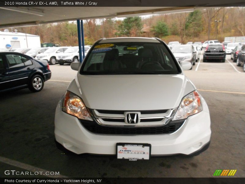 Taffeta White / Gray 2010 Honda CR-V EX-L AWD