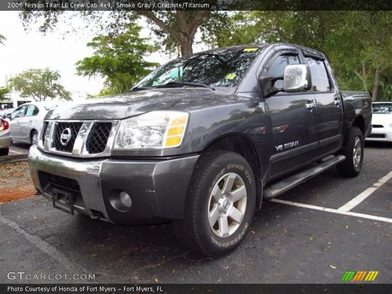 Smoke Gray / Graphite/Titanium 2006 Nissan Titan LE Crew Cab 4x4