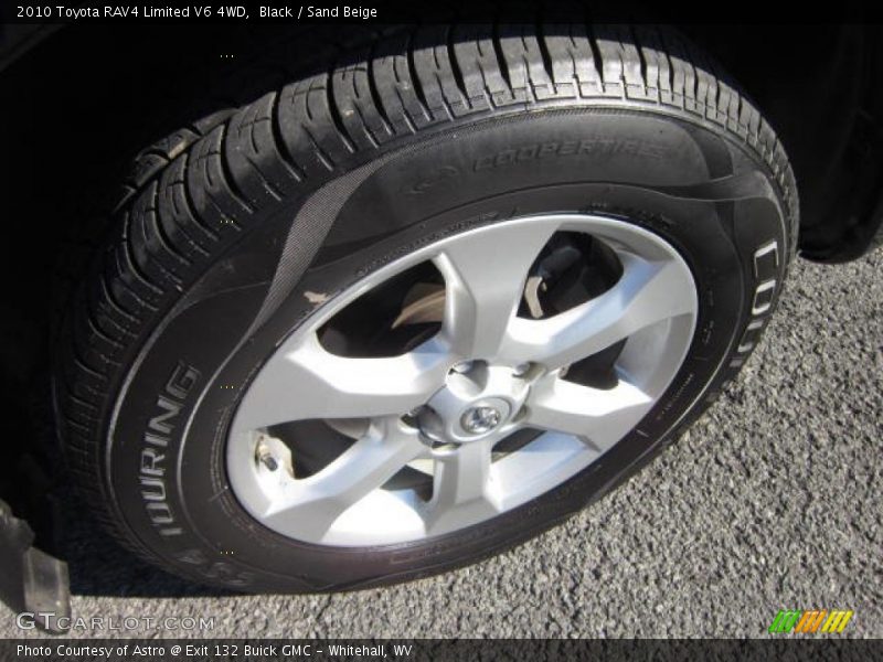 Black / Sand Beige 2010 Toyota RAV4 Limited V6 4WD