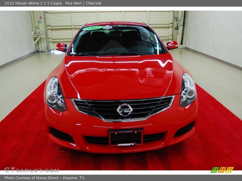 Red Alert / Charcoal 2012 Nissan Altima 2.5 S Coupe