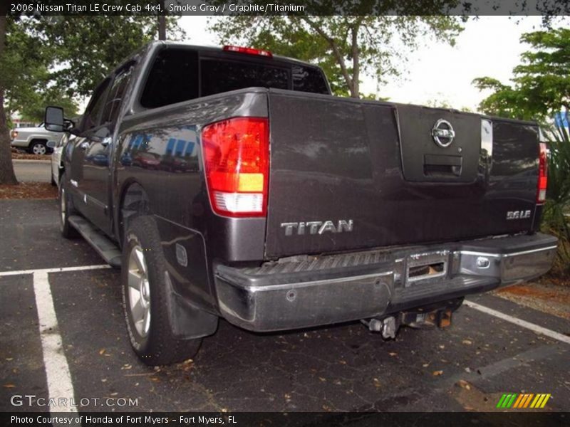 Smoke Gray / Graphite/Titanium 2006 Nissan Titan LE Crew Cab 4x4