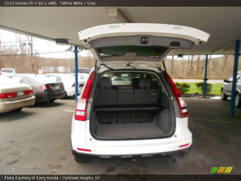 Taffeta White / Gray 2010 Honda CR-V EX-L AWD