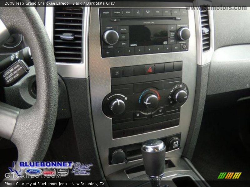 Black / Dark Slate Gray 2008 Jeep Grand Cherokee Laredo