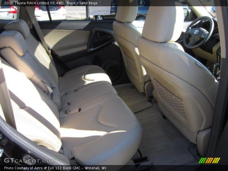 Black / Sand Beige 2010 Toyota RAV4 Limited V6 4WD