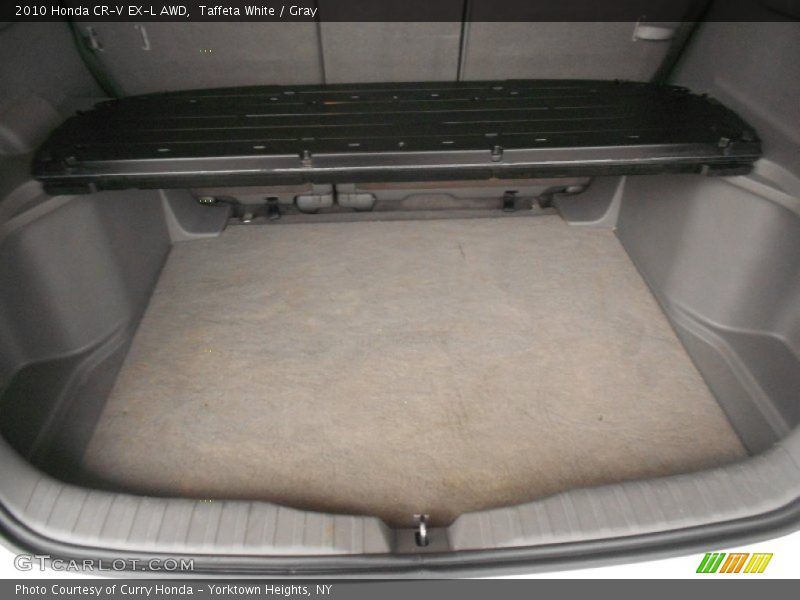 Taffeta White / Gray 2010 Honda CR-V EX-L AWD