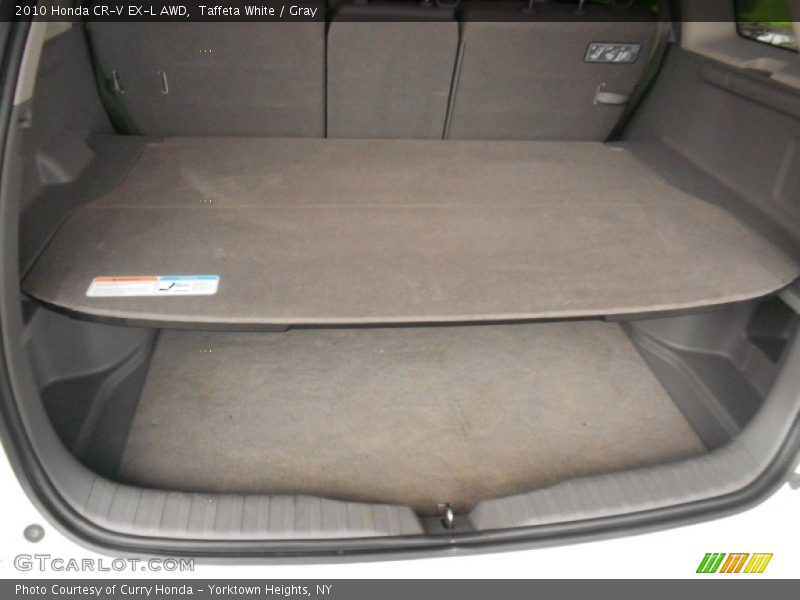 Taffeta White / Gray 2010 Honda CR-V EX-L AWD