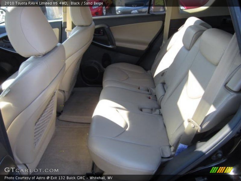 Black / Sand Beige 2010 Toyota RAV4 Limited V6 4WD