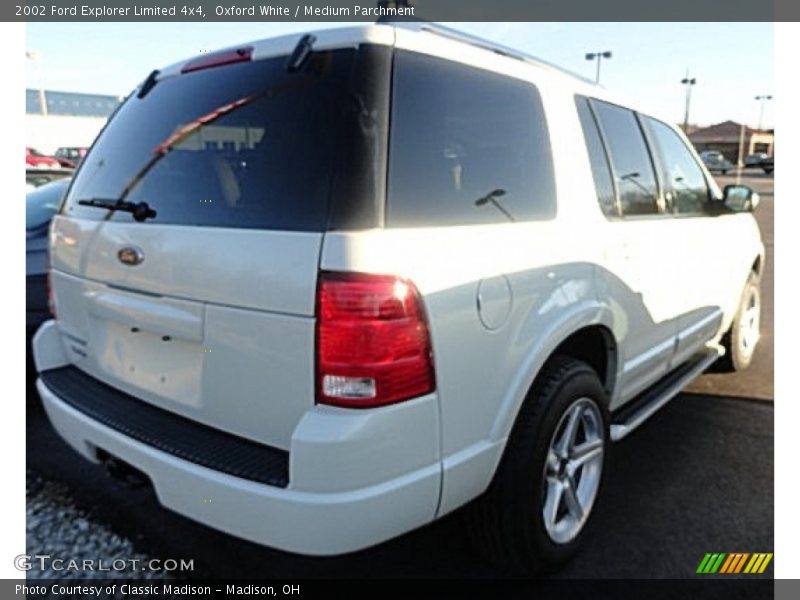 Oxford White / Medium Parchment 2002 Ford Explorer Limited 4x4