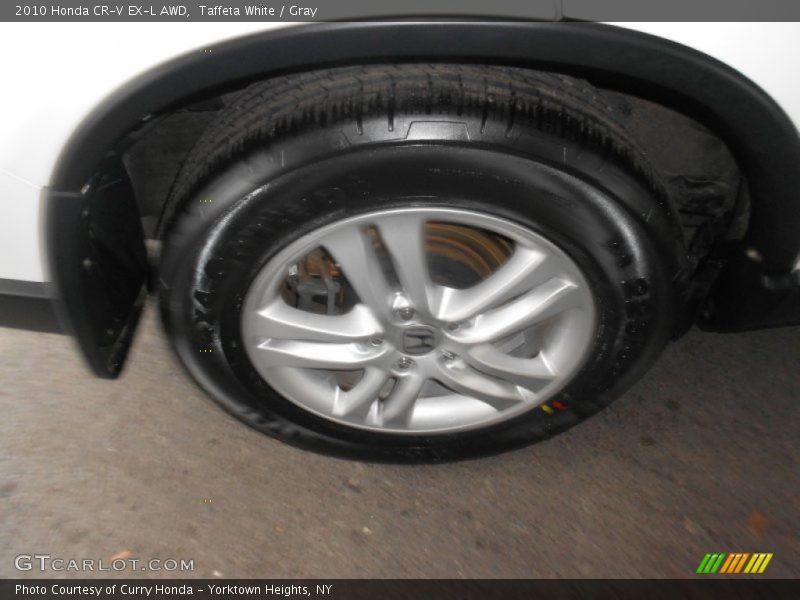 Taffeta White / Gray 2010 Honda CR-V EX-L AWD
