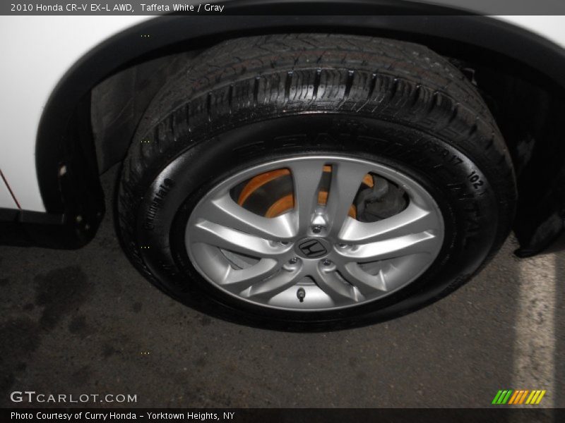 Taffeta White / Gray 2010 Honda CR-V EX-L AWD