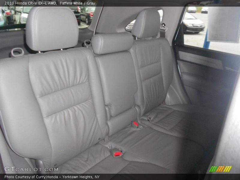 Taffeta White / Gray 2010 Honda CR-V EX-L AWD