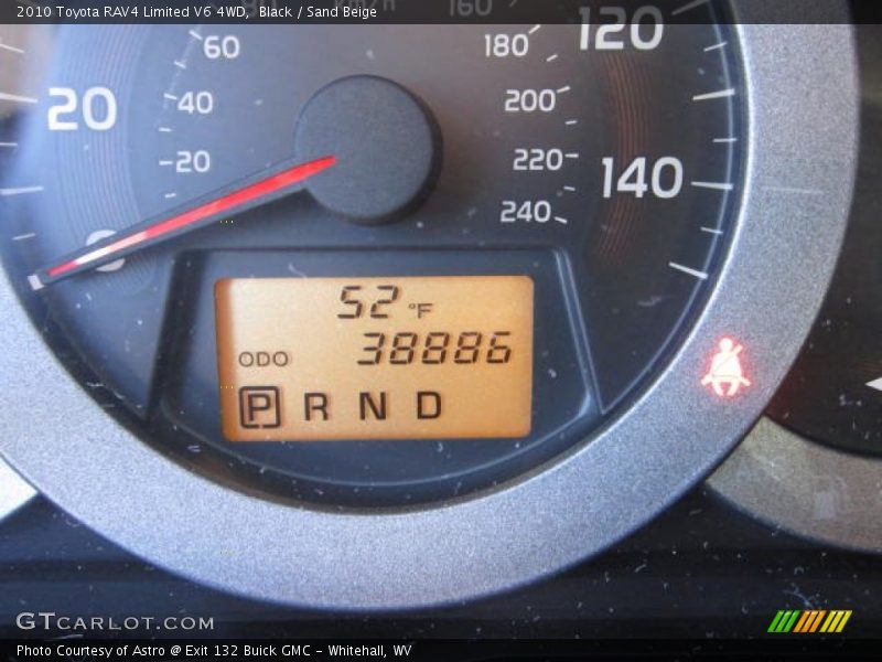 Black / Sand Beige 2010 Toyota RAV4 Limited V6 4WD
