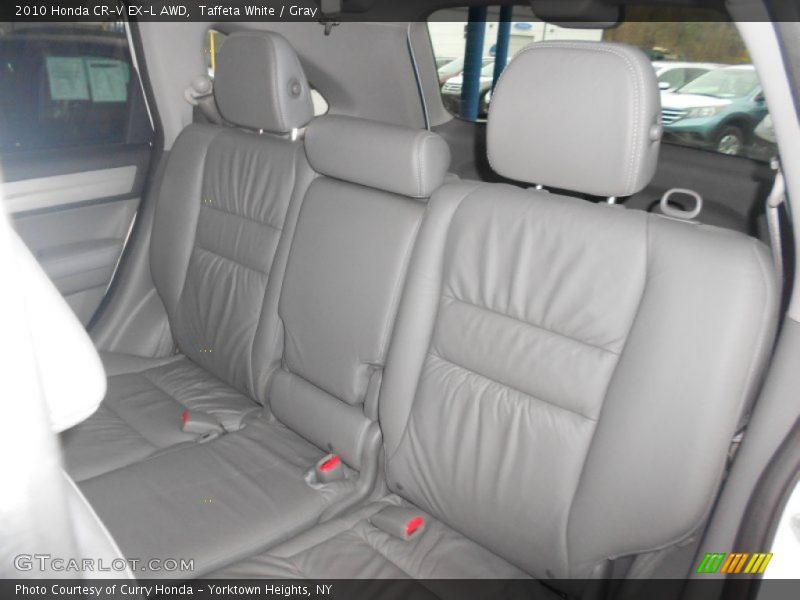 Taffeta White / Gray 2010 Honda CR-V EX-L AWD