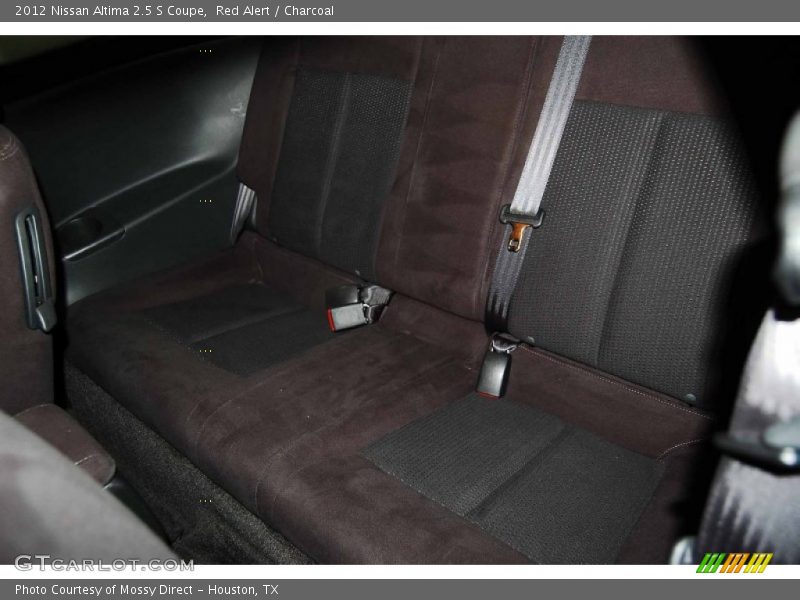 Red Alert / Charcoal 2012 Nissan Altima 2.5 S Coupe
