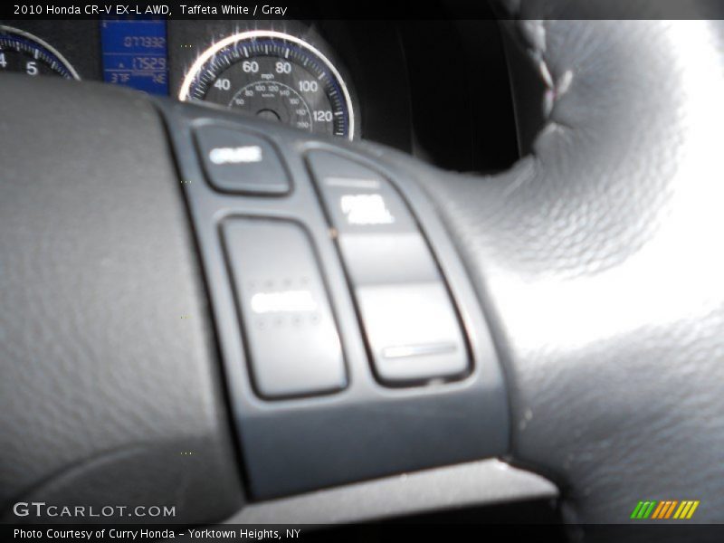 Taffeta White / Gray 2010 Honda CR-V EX-L AWD