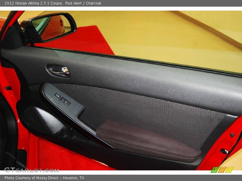 Red Alert / Charcoal 2012 Nissan Altima 2.5 S Coupe