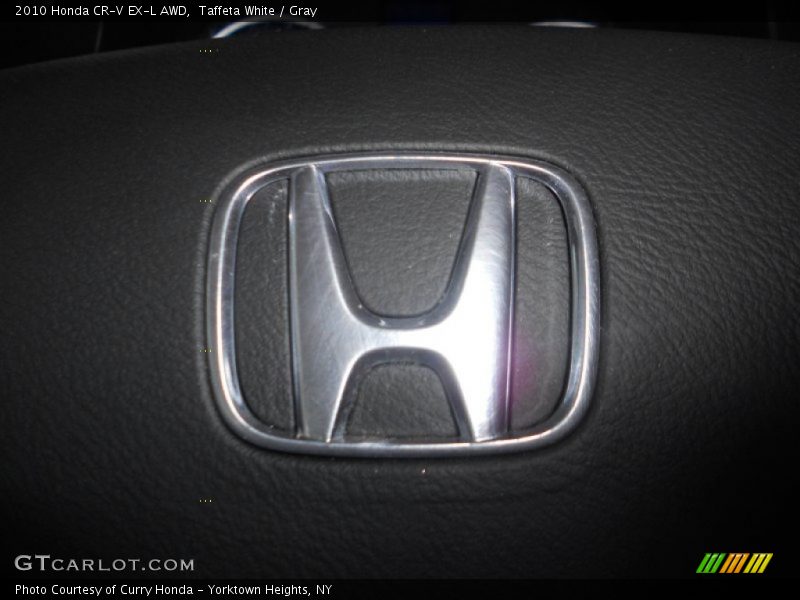 Taffeta White / Gray 2010 Honda CR-V EX-L AWD
