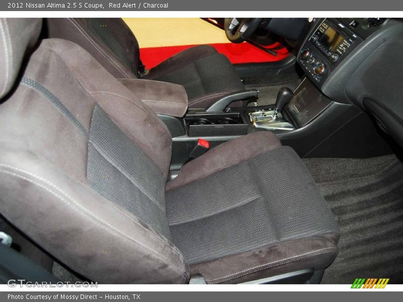 Red Alert / Charcoal 2012 Nissan Altima 2.5 S Coupe