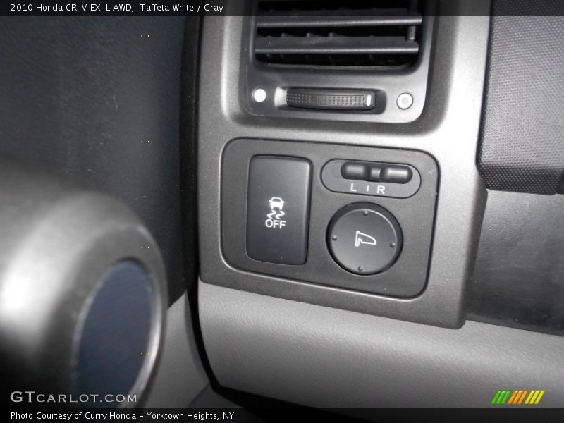Taffeta White / Gray 2010 Honda CR-V EX-L AWD