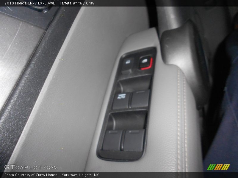 Taffeta White / Gray 2010 Honda CR-V EX-L AWD