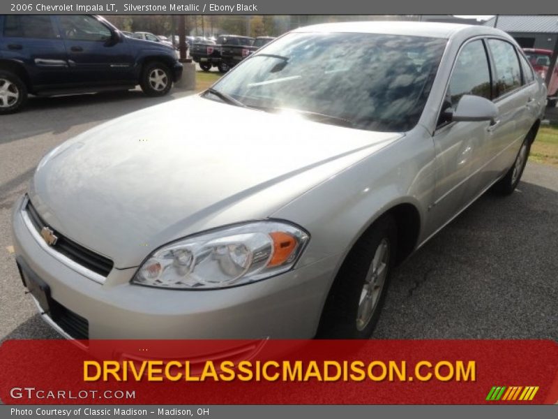 Silverstone Metallic / Ebony Black 2006 Chevrolet Impala LT