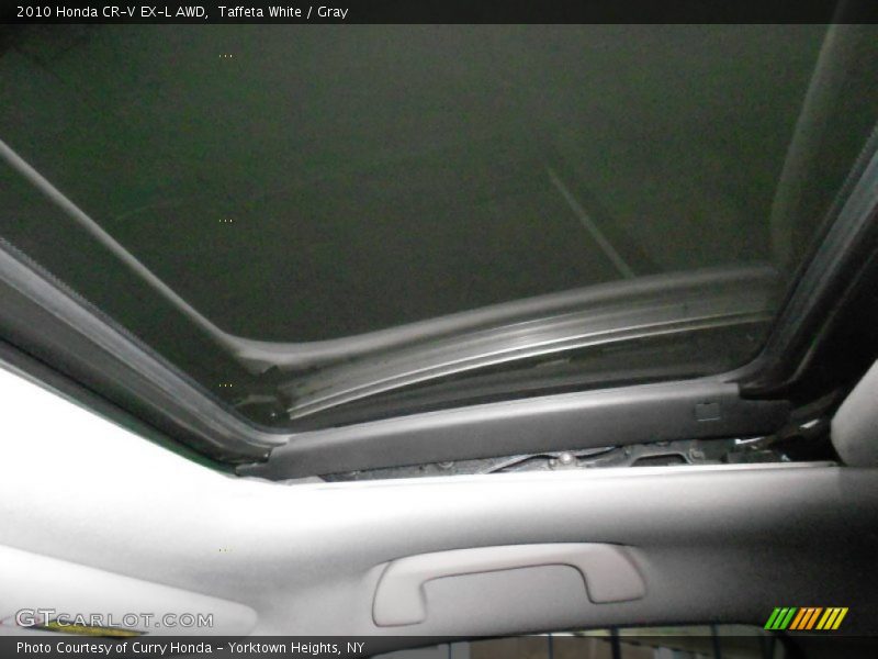 Taffeta White / Gray 2010 Honda CR-V EX-L AWD