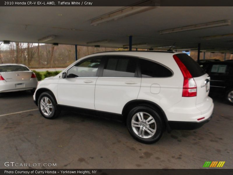 Taffeta White / Gray 2010 Honda CR-V EX-L AWD