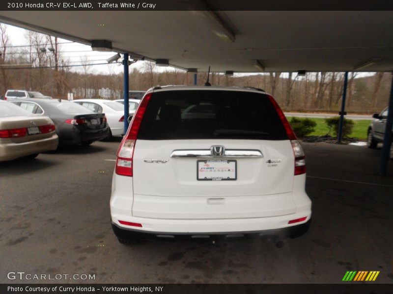 Taffeta White / Gray 2010 Honda CR-V EX-L AWD