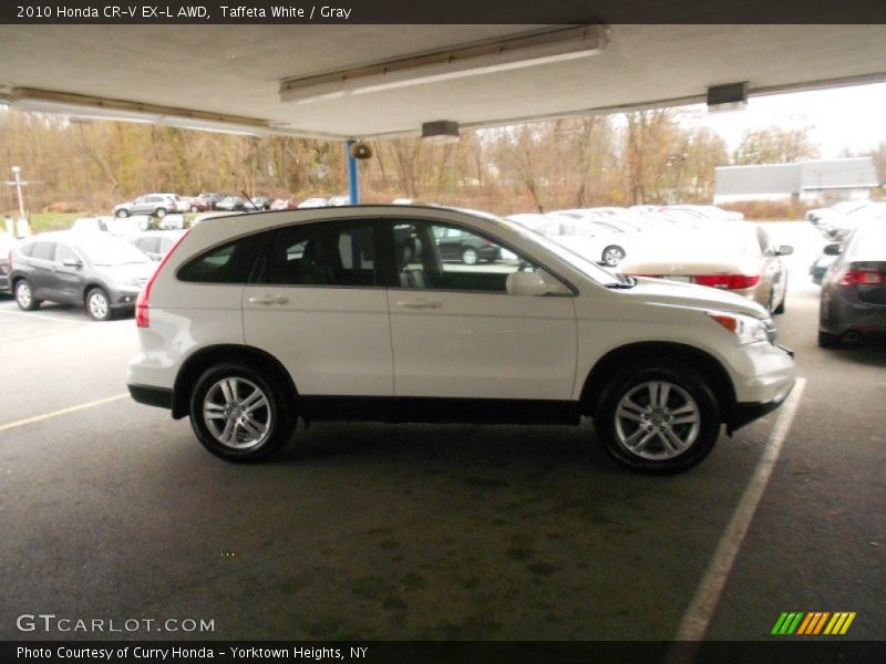 Taffeta White / Gray 2010 Honda CR-V EX-L AWD