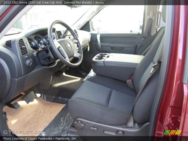 Sonoma Red Metallic / Ebony 2013 GMC Sierra 1500 SLE Crew Cab 4x4