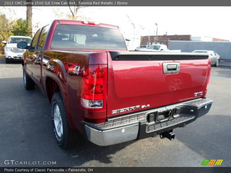 Sonoma Red Metallic / Ebony 2013 GMC Sierra 1500 SLE Crew Cab 4x4