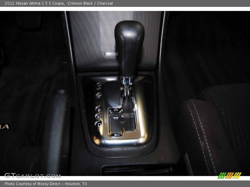 Crimson Black / Charcoal 2012 Nissan Altima 2.5 S Coupe